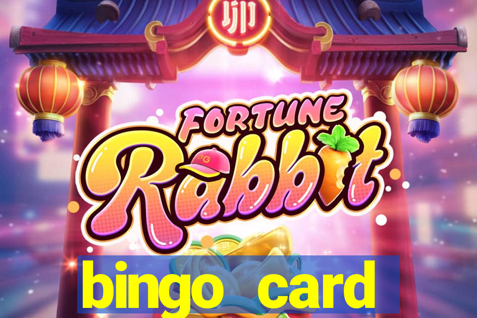 bingo card generator with pictures